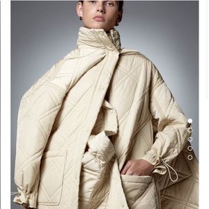 Zara limited edition quilted puffer NWOT